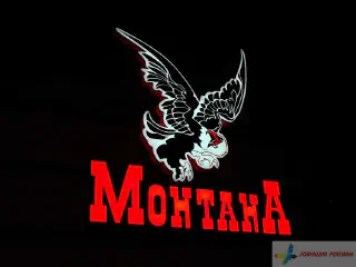 Світлова вивіска Монтана.