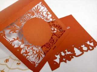 Лазерна порізка паперу, картону