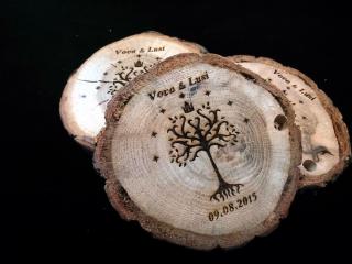 Лазерна різка та гравірування дерева, шпону