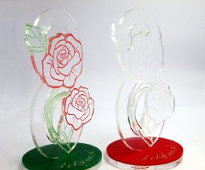 Лазерна різка та гравірування акрилових та ABS пластиків