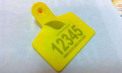 Ідентифікаційні бірки для тварин, худоби