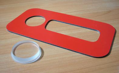 Фрезерна порізка акрилу