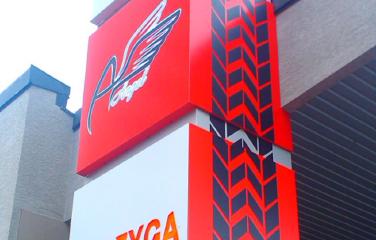 Декоративне оздоблення АКП (композитом)