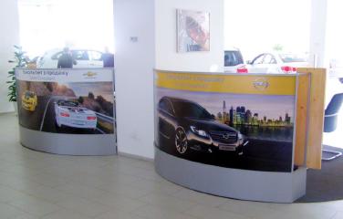 Виставкові місця, стенди, торгівельні острівці